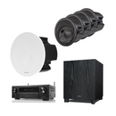 Krix Five Channel IC-32 Denon Surround System